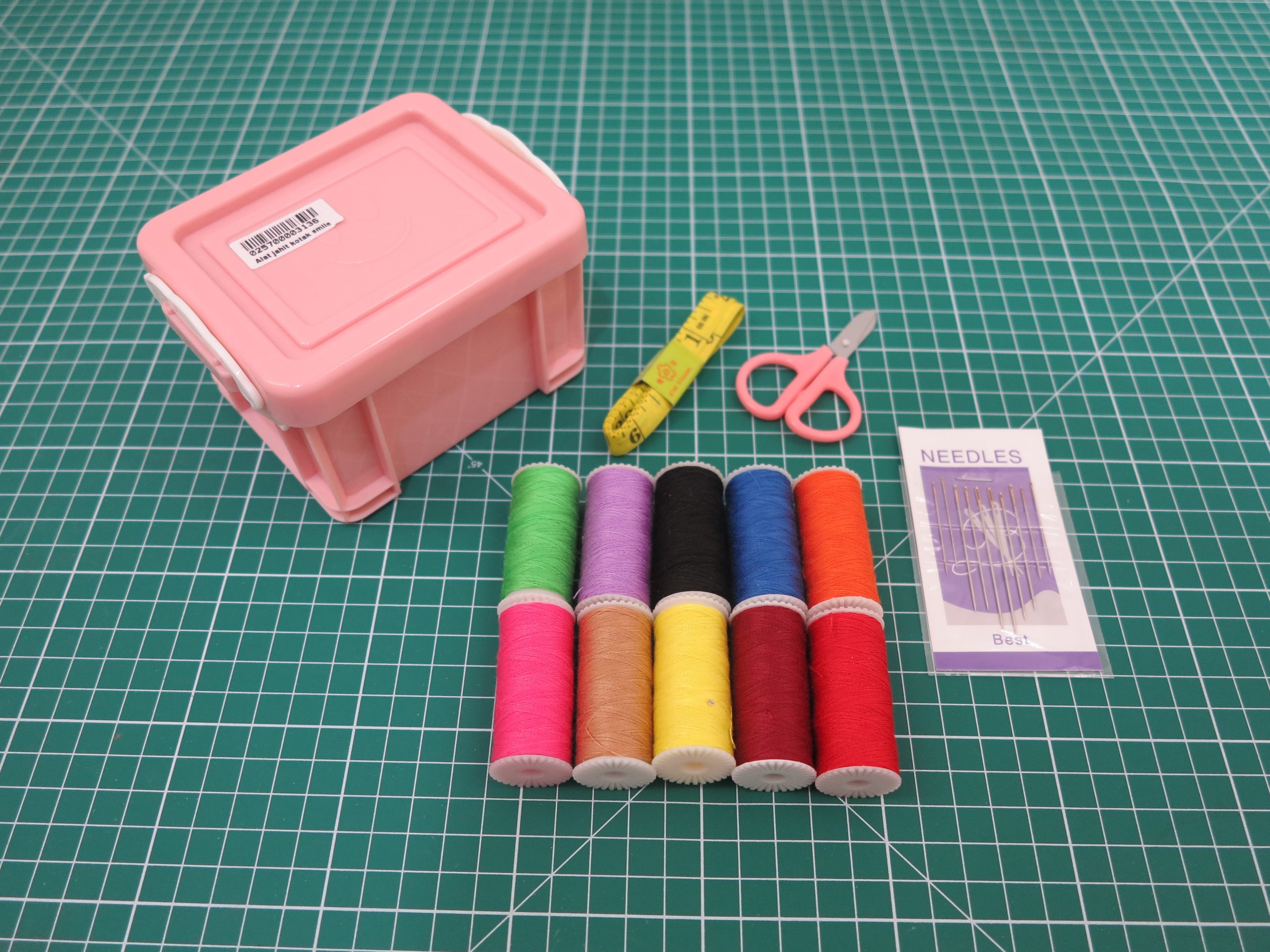 SET ALAT JAHIT KOTAK KECIL SET ALAT JAHIT KOTAK KECIL