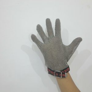 SARUNG TANGAN BAJA 5 JARI - WHITING DAVIS STAINLESS METAL GLOVE