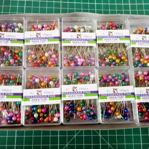 JARUM PENTUL HIJAB STAINLESS STEEL MERK HAKATORI ISI 100PCS