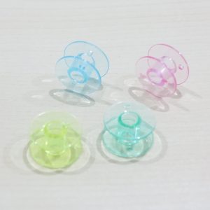 BOBBINS / SPOOL / BOBBIN PLASTIK WARNA (MESIN JAHIT PORTABLE)