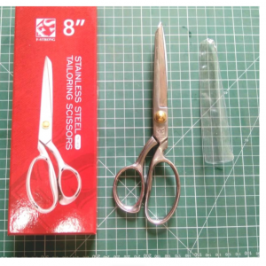 GUNTING KAIN BAHAN FS-1808 / FS 1808 UKURAN 8" STAINLESS STEEL