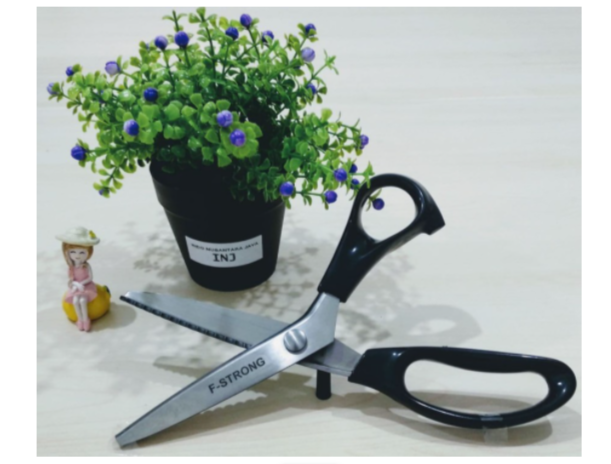 GUNTING POTONG BAHAN KAIN F-STRONG FS-901 / FS 901 PINKING SCISSORS GUNTING POTONG BAHAN KAIN F-STRONG FS-901 / FS 901 PINKING SCISSORS