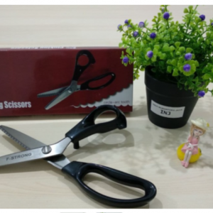 GUNTING POTONG BAHAN KAIN F-STRONG FS-901 / FS 901 PINKING SCISSORS