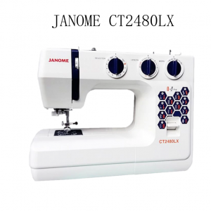 MESIN JAHIT JANOME CT2480LX / CT 2480 LX (PORTABLE MULTIFUNGSI) + MEJA TAMBAHAN