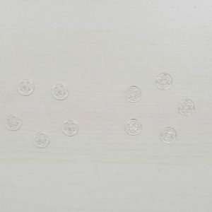 KANCING JEPRET PLASTIK 10 MM BENING ISI 1000 PASANG