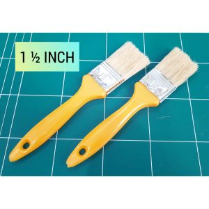 KUAS CAT 1 1/2 INCH / KUAS CAT TEMBOK / KUAS MOBIL MOTOR GAGANG PLASTIK