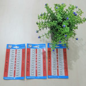 KANCING KAIT MERK FS SIZE 1 - KAIT BRA - KAIT BAJU - HOOKS & EYES