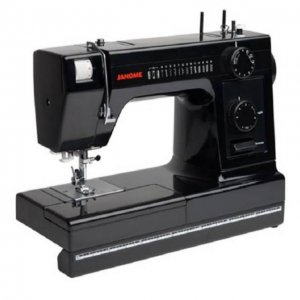 MESIN JAHIT PORTABLE JANOME HEAVY DUTY HD 1000 BLACK