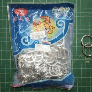 RING GANTUNGAN KUNCI TEBAL BULAT GEPENG (KUALITAS BAGUS)