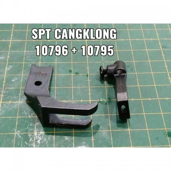 SEPATU CANGKLONG 10795 10796 JAHIT TUNGKU WALKING FOOT POSTBED H-009 ...