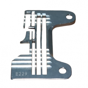 PLAT / NEEDLE PLATE E229 UNTUK MESIN OBRAS 700K