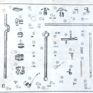 P/N 1 AS BESAR ATAS MESIN JAHIT HITAM BUTTERFLY