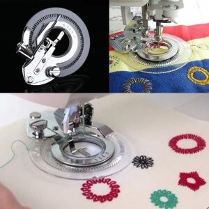 SEPATU FLOWER STITCH ATTACHMENT FOOT CY-3700L (MESIN JAHIT PORTABLE)