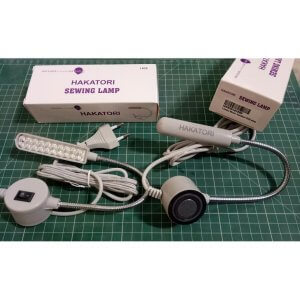 LAMPU MESIN JAHIT LED 20 TITIK BELALAI MAGNET HAKATORI G20 PLUG