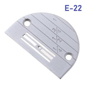 NEEDLE PLATE E22 / PLAT MESIN JAHIT HIGH SPEED INDUSTRI MERK FS