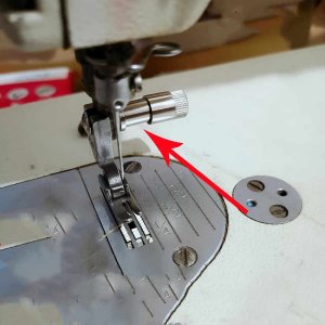 PRESSER KAKI PERUBAHAN MUDAH SCREW CLAMP SPRING PEMEGANG SF-C2