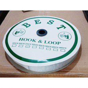 VELCRO STRAP / MAGIC TAPE PEREKAT KAIN / HOOK N LOOP 25 MM ( 1 SET )