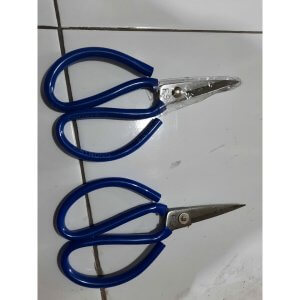 GUNTING KODOK FS BIRU / GUNTING SERBAGUNA / GUNTING POTONG BAHAN KAIN