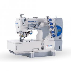 MESIN JAHIT INTERLOCK INDUSTRI SHUNFA SF H5-01 CB / SF-H5-01CB