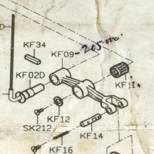 KF09 ENGKOL AYUNAN TIANG SEPATU - MESIN OBRAS F700