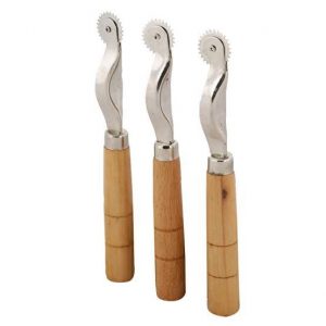 RADER KAYU GERIGI / TRACING WHEEL / ALAT PENANDA BAHAN TAJAM