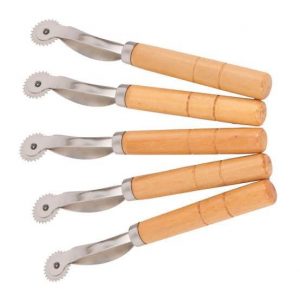 RADER KAYU GERIGI / TRACING WHEEL / ALAT PENANDA BAHAN TAJAM