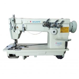 MESIN JAHIT TIGA JARUM CHAINSTITCH INDUSTRI SHUNFA SF0058-3N