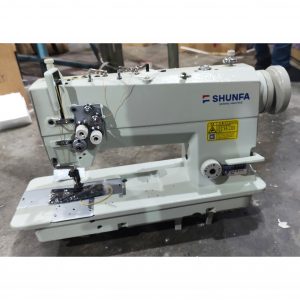 MESIN JAHIT HIGH SPEED INDUSTRI DUA JARUM SHUNFA SF842-5