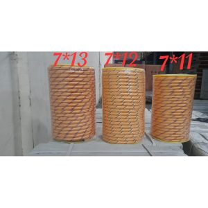 SELANG SETRIKA UAP KUNING 7X11 GRADE AAA / ROLL ISI 50 METER
