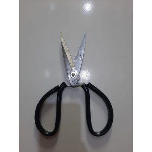 GUNTING KODOK P01 HITAM 23 CM / GUNTING SERBAGUNA / GUNTING KULIT