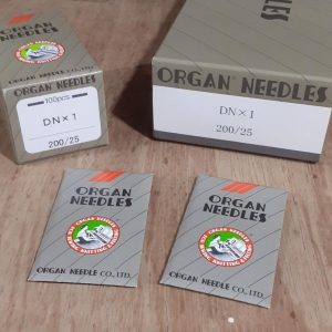 JARUM MESIN JAHIT KARUNG DNX1 NO.25 / DN X 1 ORGAN NEEDLES JAPAN