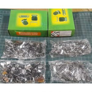 KANCING HAK TALON STAINLESS STEEL KANCING / HAK CELANA ROK FS HIJAU