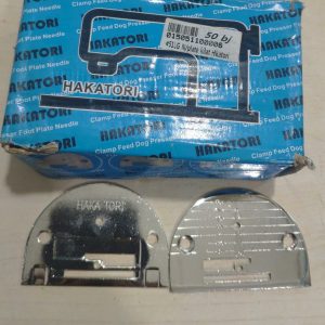 P/N 51 NEEDLE PLATE / PLAT MESIN JAHIT BUTTEFLY - HAKATORI - KILAT GARIS