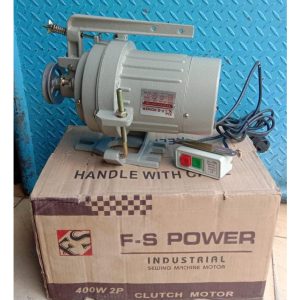 DINAMO MESIN JAHIT INDUSTRIAL 400 WATT FS POWER DOL-53FA CLUTCH MOTOR