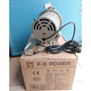 DINAMO MESIN JAHIT INDUSTRIAL 400 WATT FS POWER DOL-53FA CLUTCH MOTOR