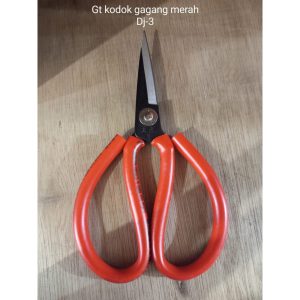 GUNTING KODOK DAJI 3# MERAH SERBAGUNA / GUNTING SENG KAWAT / RANTING / BUNGA