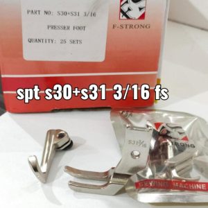 SEPATU PRESSER FOOT S30 + S31 3/16 FS MESIN JAHIT CANGKLONG