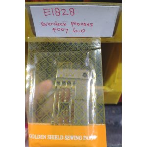 E1828 NEEDLE PLATE UNTUK MESIN OVERDECK PEGASUS F007 - 6.0