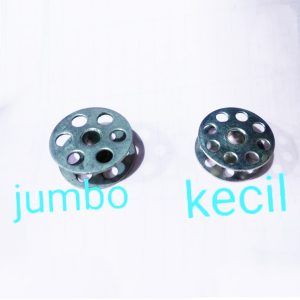 BOBBINS / SPOOL BESI KECIL / SPUL MESIN JAHIT WALKING FOOT JARUM 1