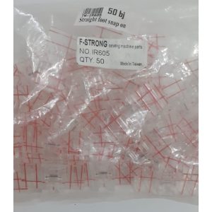 Straight Foot Snap On/ Sepatu Jahit Patchwork Janome 605 / IR605 FS