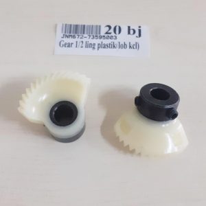 Gear/Gigi Kerang 1/2 Lingkaran Plastik Lob Kcil Mesin Jahit Janome 672