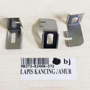B2408-372-000 Plat Sepatu Mesin Pasang Kancing Jamur JUKI MB-372 / 373
