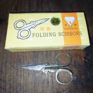 Folding Scissors Spear Brand / Gunting Lipat Kecil Stainless