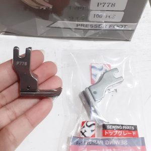 P778 Presser Foot Jahit Kerah Baju Mesin High Speed Industrial Merk FS